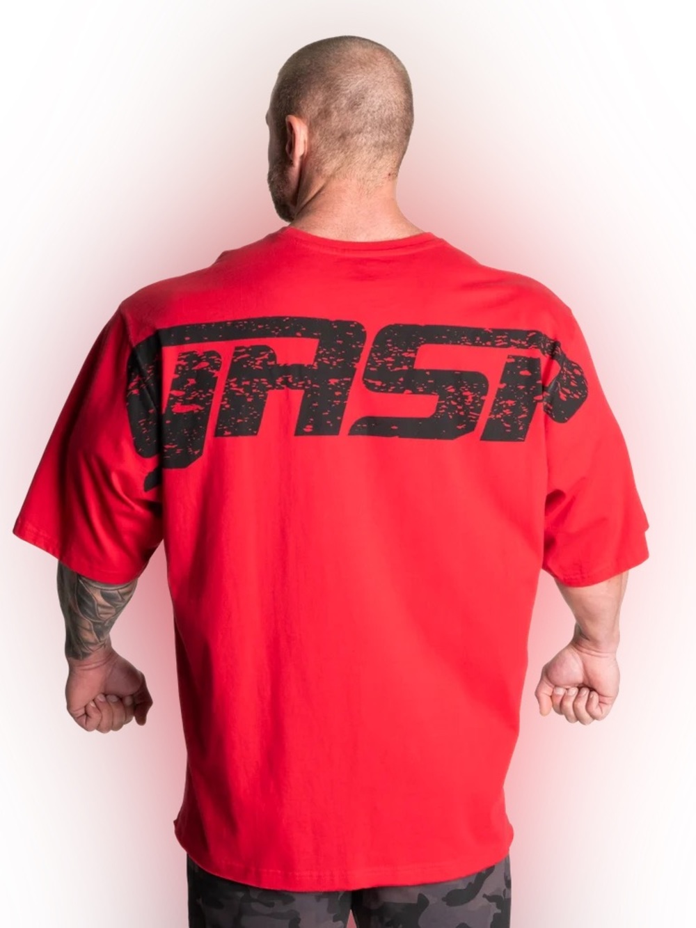 GASP Shirt Men's S Oversized Iron Thermal Tee SS Lifting Workout Gym Train EXC!